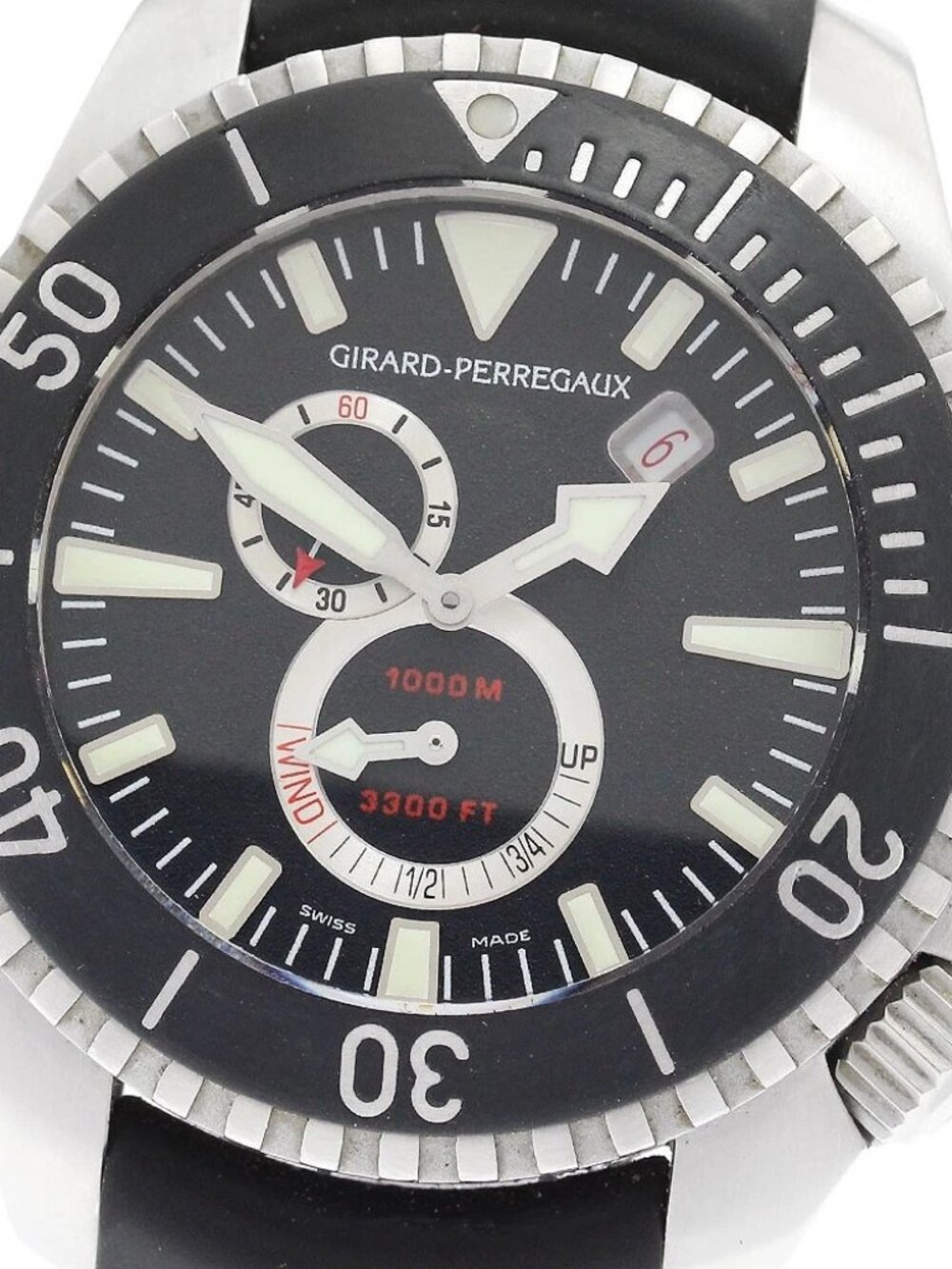GIRARD PERREGAUX Seahawk 1000 49950 black Dial Automatic Men's Watch